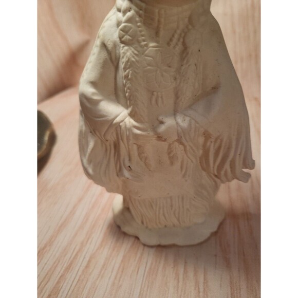 New Ceramic Bisque Ready To Paint Indian Native American GirL - Picture 8 of 13
